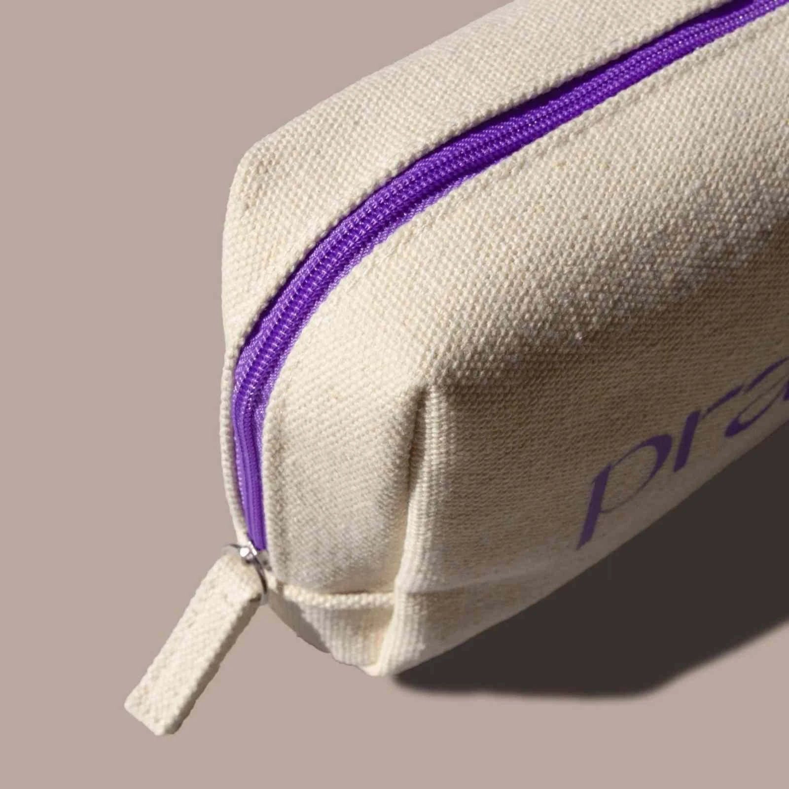 Prakti Beauty Prakti Organic Cotton Canvas Toiletry Bag