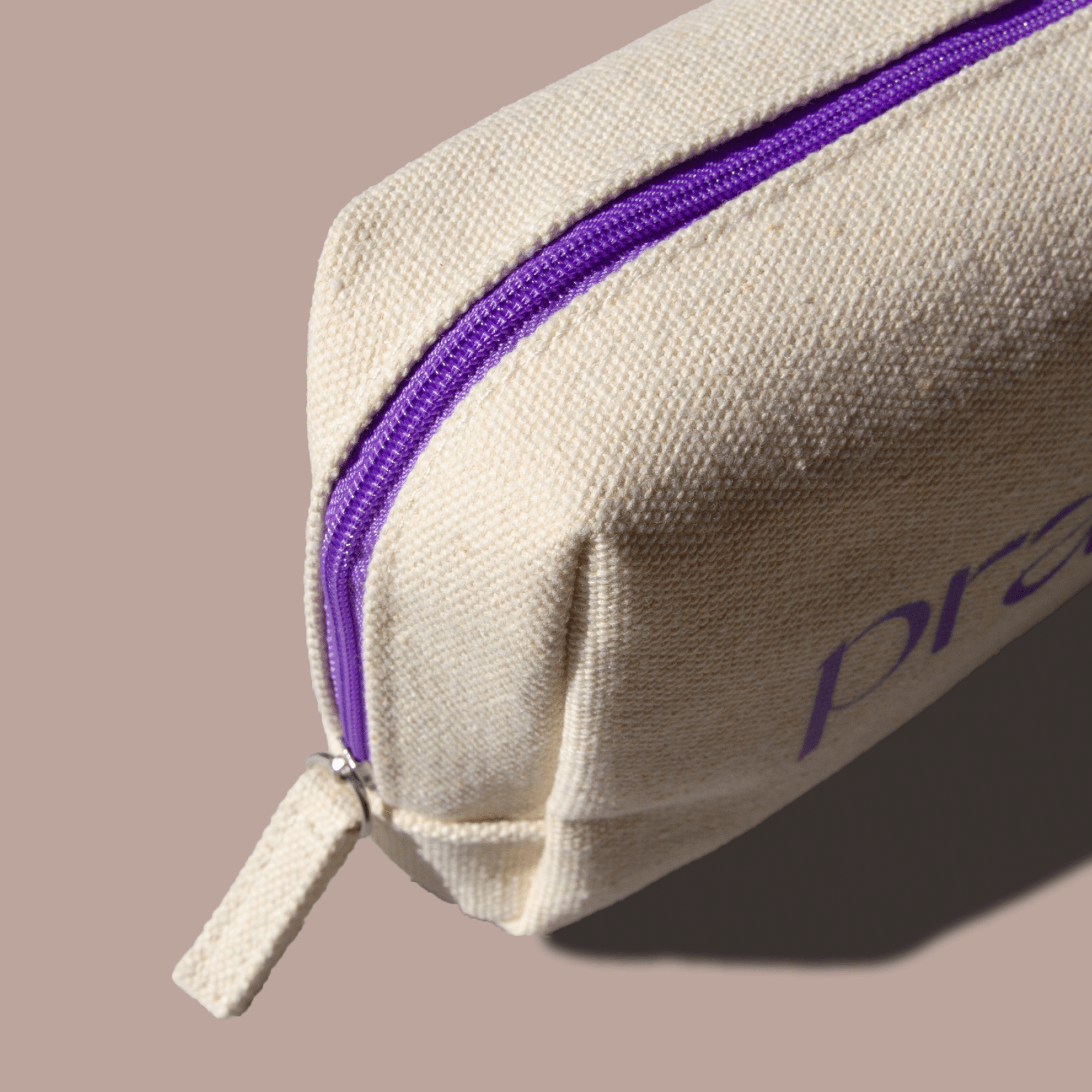 Prakti Beauty Prakti Organic Cotton Canvas Toiletry Bag