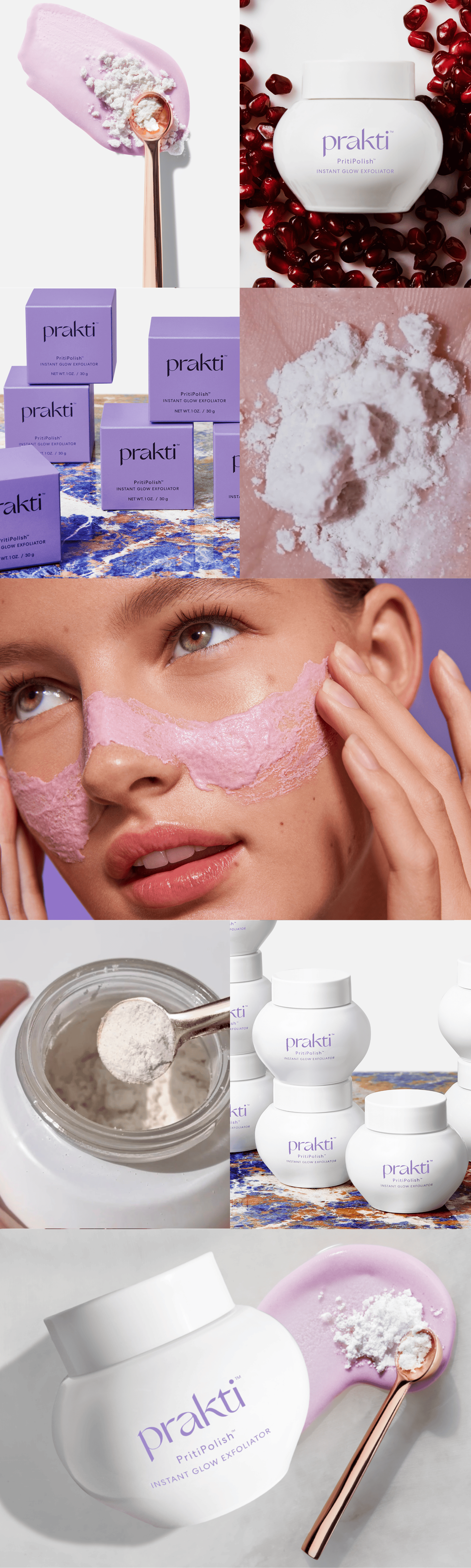 PritiPolish™: Instant Glow Exfoliator for Radiant Skin