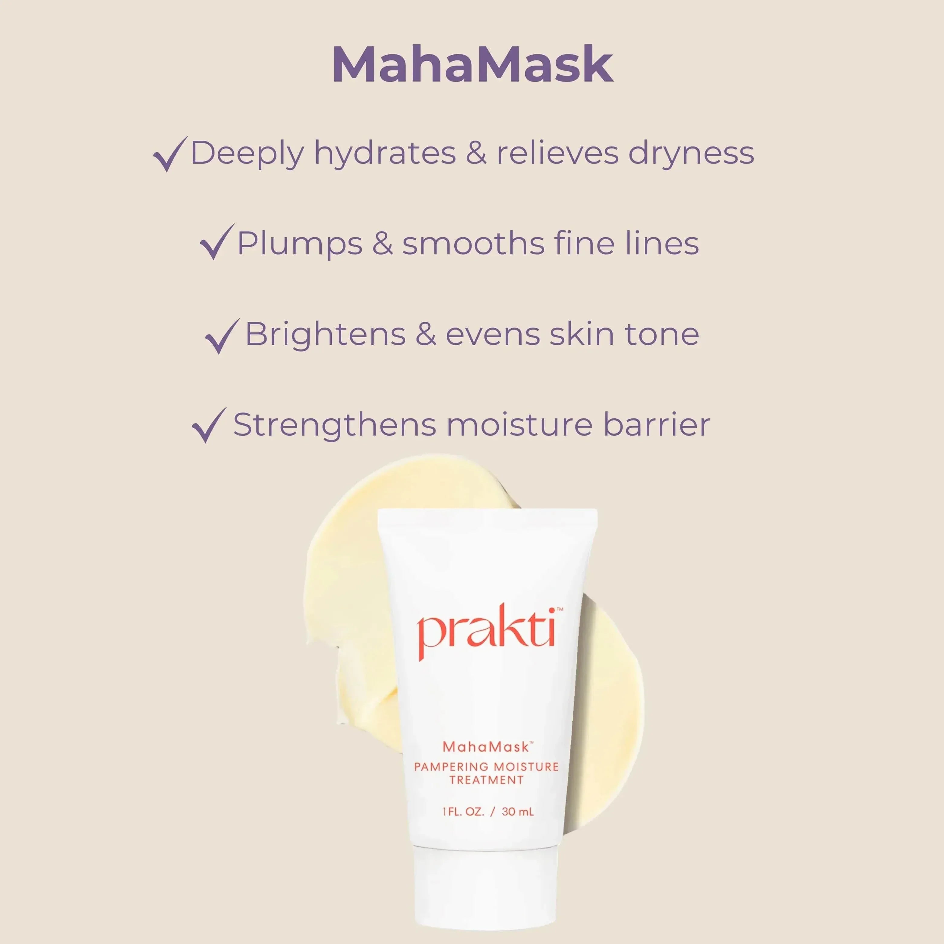 Prakti Beauty ‍Free Travel Size MahaMask (100% off)