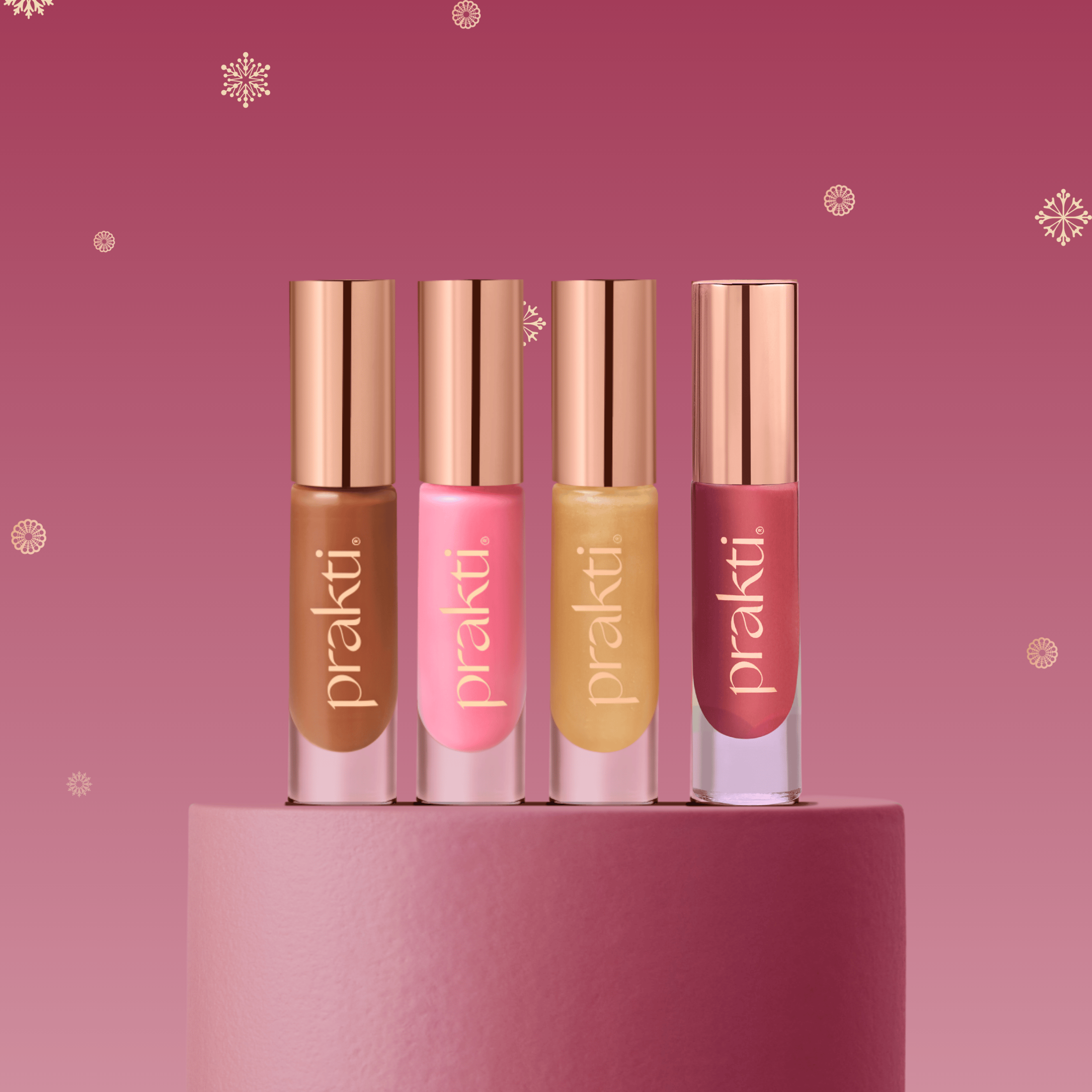 Prakti Beauty Set KhushiKiss™ Nourishing Lip Oil Set