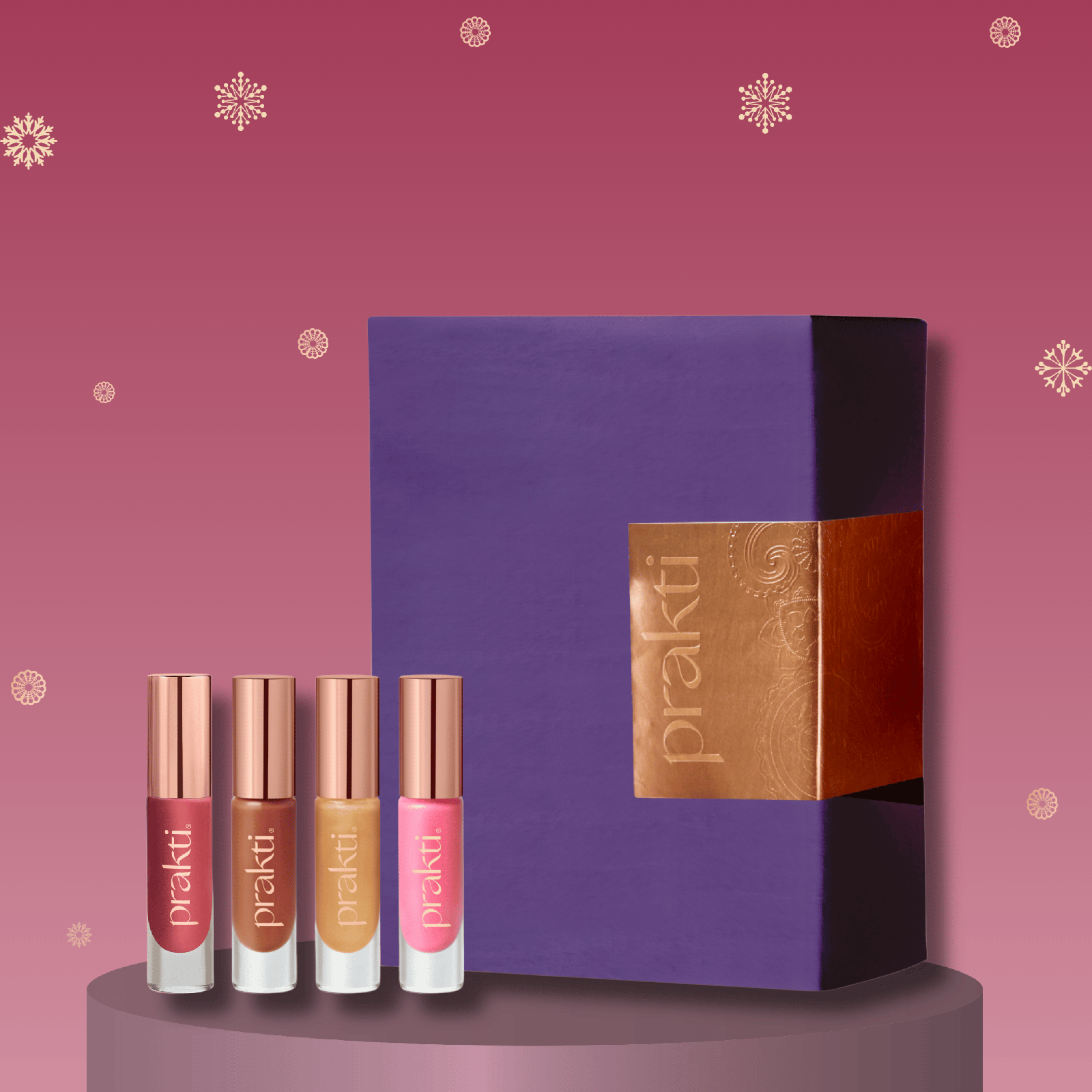 Prakti Beauty Set KhushiKiss™ Nourishing Lip Oil Set